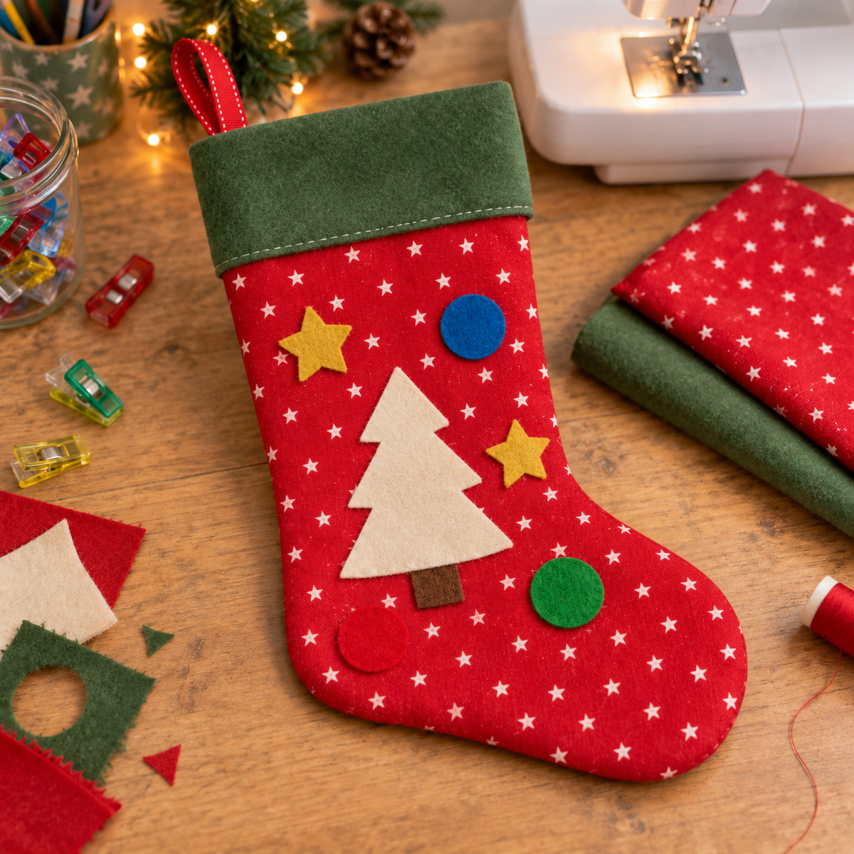 Sew Your Own Christmas Stocking | Ages 9+ | 20 October | 11:00 am–12:30 pm | £15