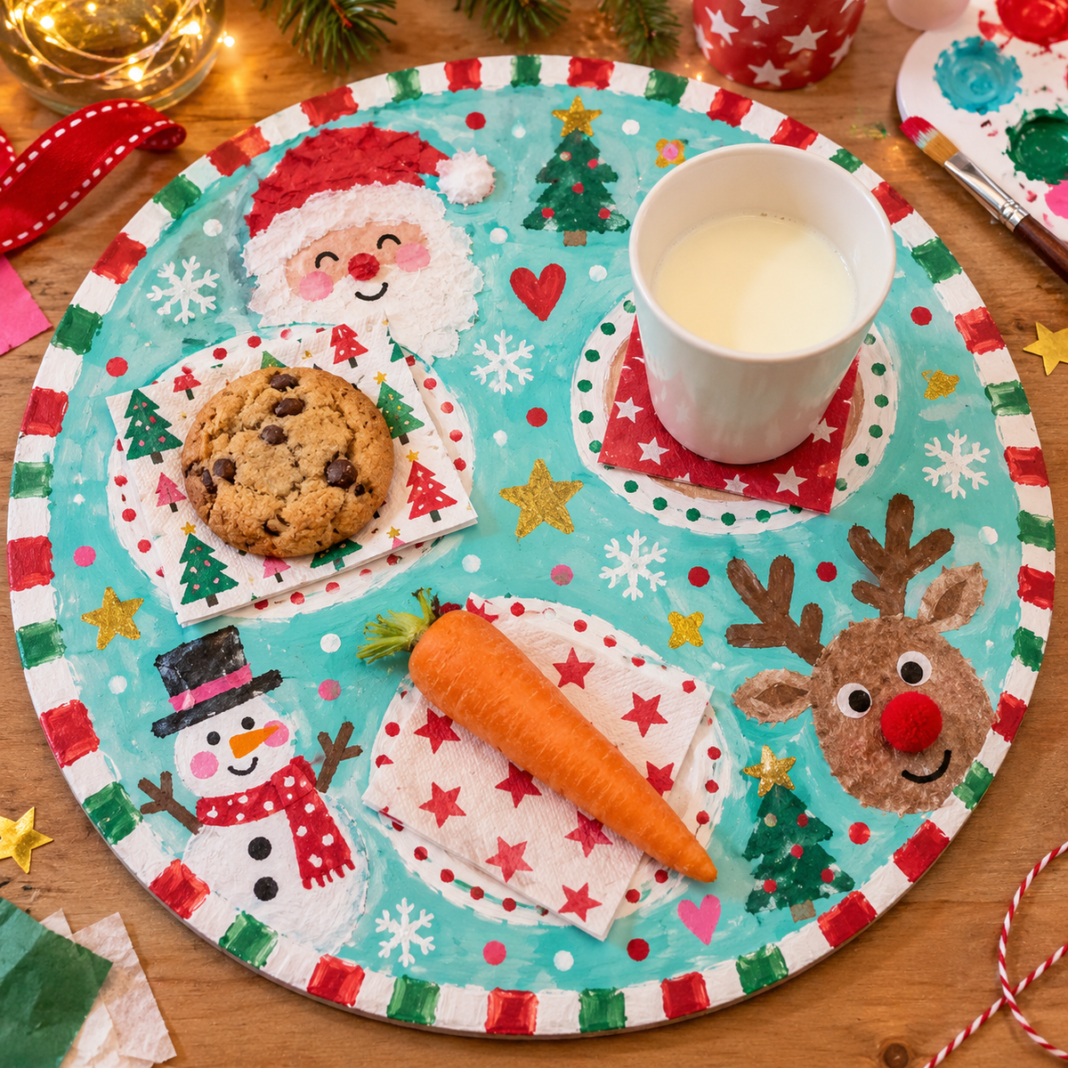 Paint and Decorate a Christmas Eve Treat Board | Ages 7+ | 22 October | 2:00–3:30 pm | £15