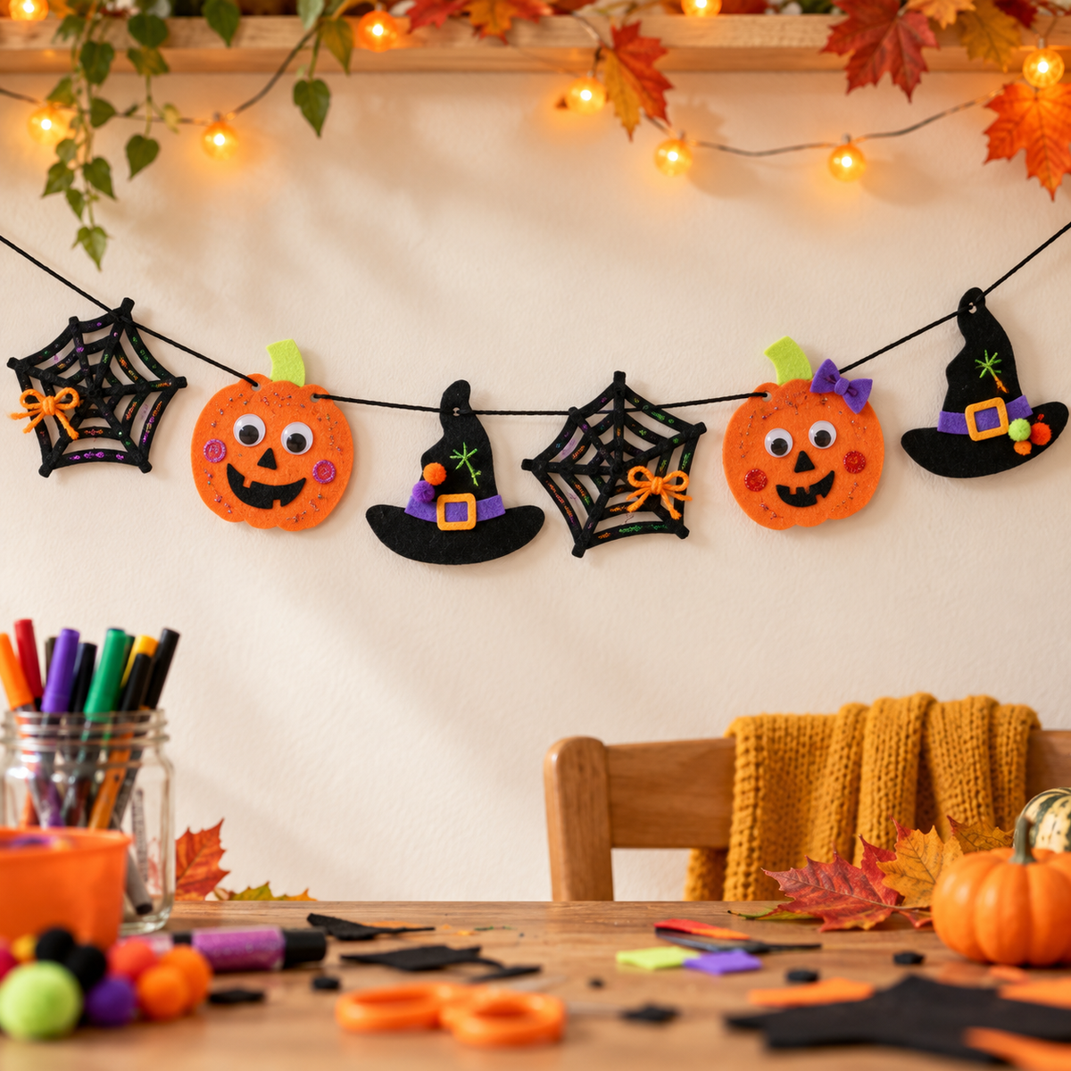 Decorate Your Own Halloween Garland | Ages 6+ | 21 October | 2:00–3:30 pm | £15