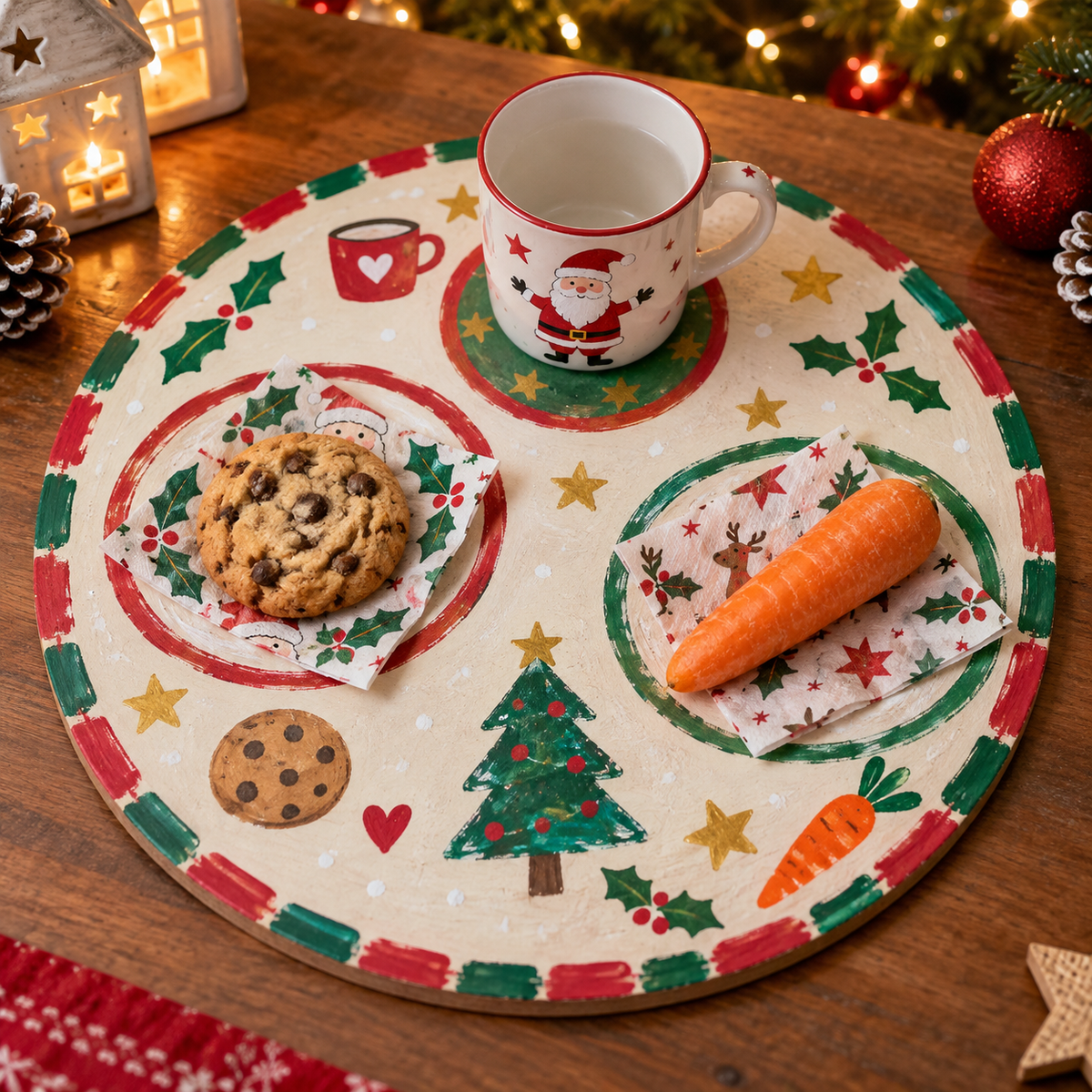 Paint and Decorate a Christmas Eve Treat Board | Ages 7+ | 22 October | 2:00–3:30 pm | £15